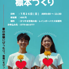 植物採集＆標本つくり